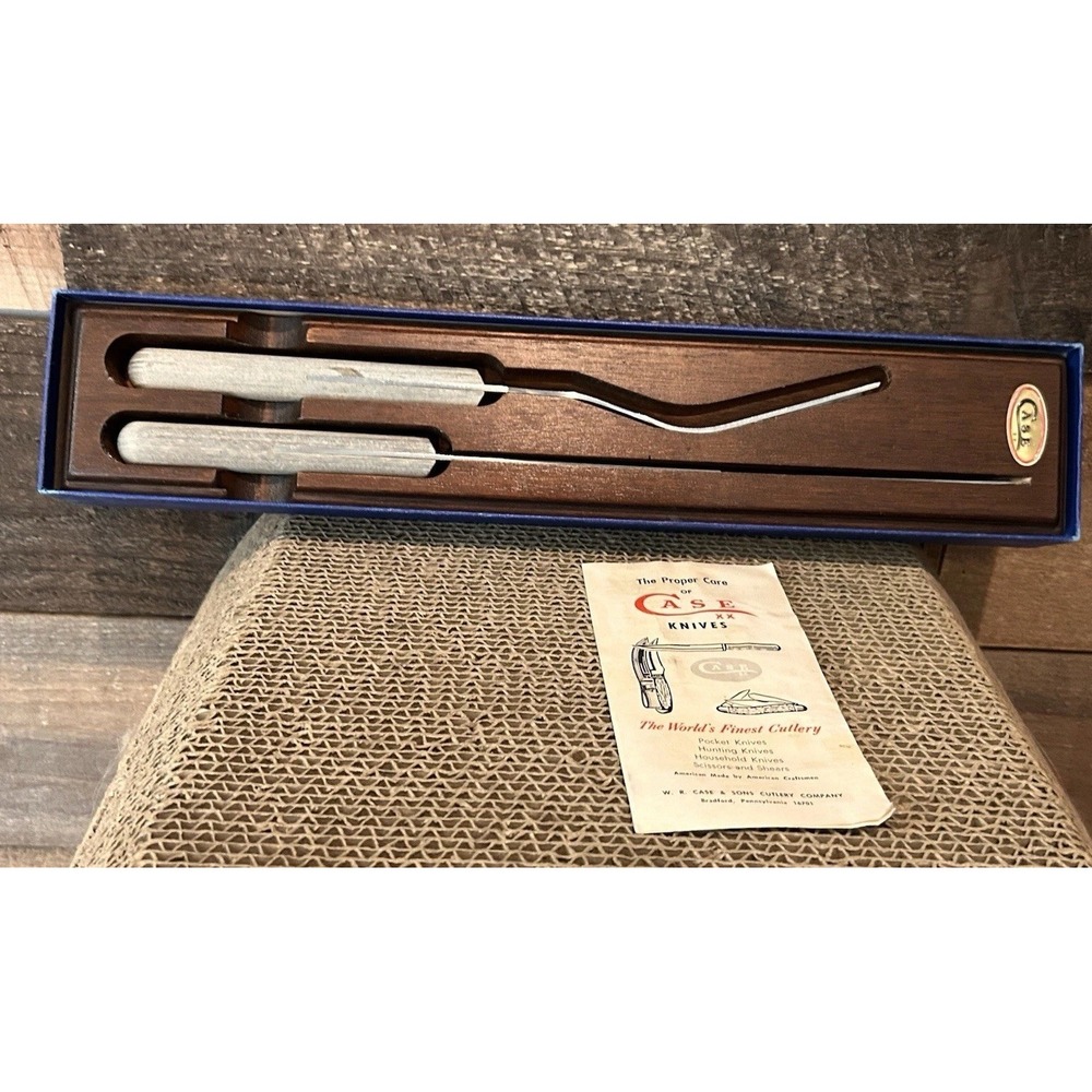Vintage Carvemaster by‎ Case #P301SS Carving Set Original Box